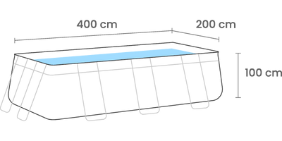 PISCINA FUORI TERRA BORA BORA OVALE PISCINA FUORI TERRA BORA BORA OVALE