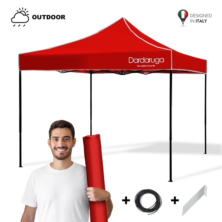 Gazebo da Giardino 3x3 Pieghevole | Gazebo da esterno | Dardaruga