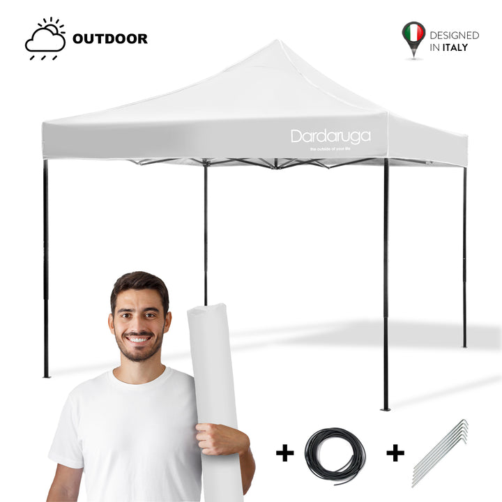 Gazebo da Giardino 3x3 Pieghevole | Gazebo da esterno | Dardaruga