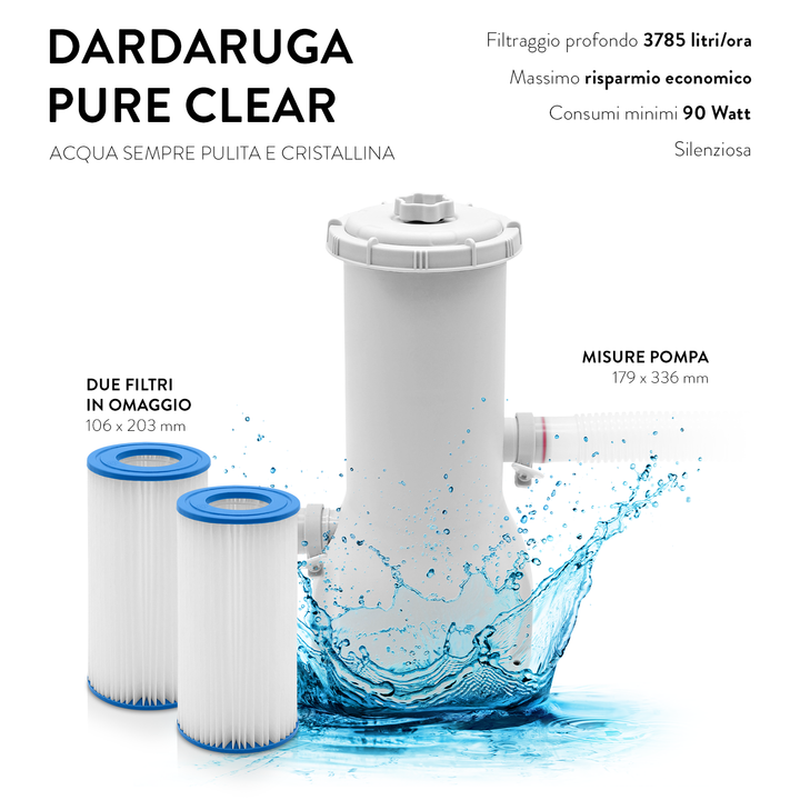 Piscina Fuori Terra BORA BORA 550x305x132 cm | Dardaruga