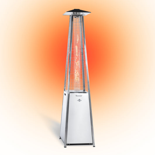 Piramide Riscaldante Regolabile Acciaio INOX a gas 11,2KW