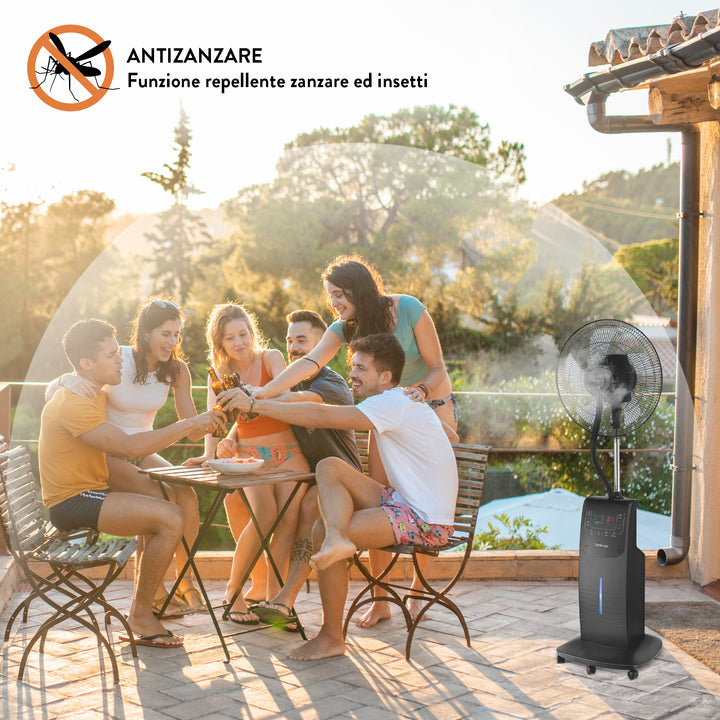 Ventilatore Nebulizzatore Digitale | Antizanzare
