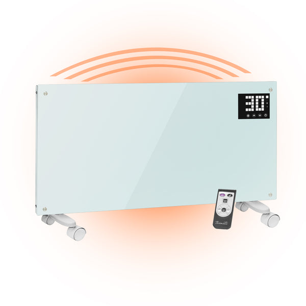 Stufetta Elettrica a basso consumo da interno (Modello TRINITI) BIANCO