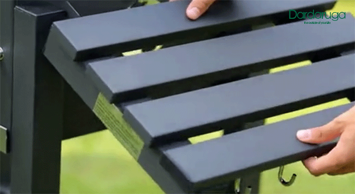 BBQ Barbecue griglia XXL | Affumicatore in Regalo | Dardaruga