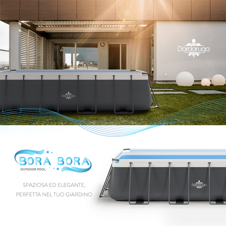 Piscina Fuori Terra BORA BORA 550x305x132 cm | Dardaruga